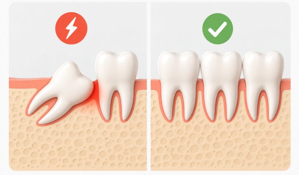Wisdom Teeth Monitoring