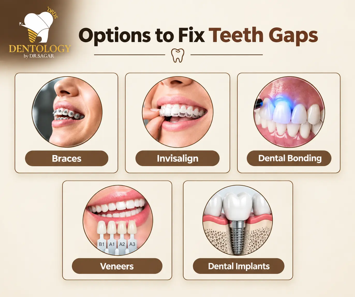 How Dentists Treat Increasing Gaps Between Teeth